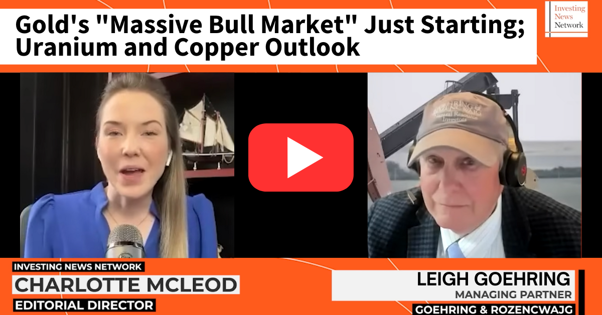 [Interview] Leigh Goehring: Gold’s Bull Market Begins; Uranium & Copper ...